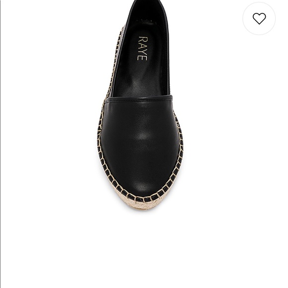 BRAND NEW! RAYE Yuma espadrille in black size 6.5 - Picture 2 of 6